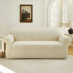 Elastic Jacquard Fabric Sofa Cover Stretch Couch Cover Sectional L Shape Sofa Slipcover Corner Case for Living Room 1/2/3/4 Seat