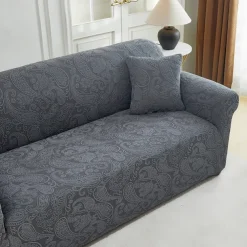 Elastic Jacquard Fabric Sofa Cover Stretch Couch Cover Sectional L Shape Sofa Slipcover Corner Case for Living Room 1/2/3/4 Seat