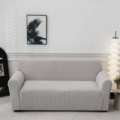 Elastic Jacquard Fabric Sofa Cover Stretch Couch Cover Sectional L Shape Sofa Slipcover Corner Case for Living Room 1/2/3/4 Seat