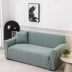 Elastic Jacquard Fabric Sofa Cover Stretch Couch Cover Sectional L Shape Sofa Slipcover Corner Case for Living Room 1/2/3/4 Seat