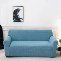 Elastic Jacquard Fabric Sofa Cover Stretch Couch Cover Sectional L Shape Sofa Slipcover Corner Case for Living Room 1/2/3/4 Seat