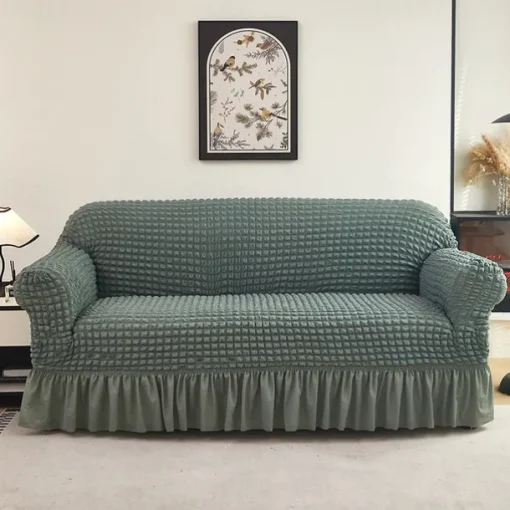 Elastic Jacquard Fabric Sofa Cover Stretch Couch Cover Sectional L Shape Sofa Slipcover Corner Case for Living Room 1/2/3/4 Seat