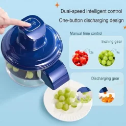 Electric Grape Peeling Machine, Automatic Small Fruit Garlic Peeler Machine Cherry Tomato Garlics Peeler Skin Remover Tool
