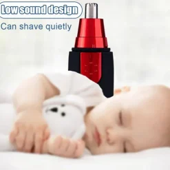 Electric Nose Hair Trimmer Implement Shaver Clipper Men Women Ear Neck Eyebrow Trimmer Shaver Man Clean Trimer Razor Remover Kit