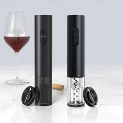 Electric Red Wine Corkscrew Automatic Grape Wine Bottle Opener Illuminated Foil Cutter Take Out Cork Kitchen Gadgets