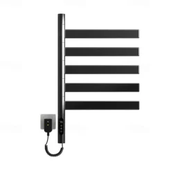 Electric Towel Warmers Radiator, Wall-Mounted Electric Towel Rack, 180° Rotation Smart Constant Temperature Towel Warmer, Heated Radiator Bathroom Accessories, Electric Towel Dryer