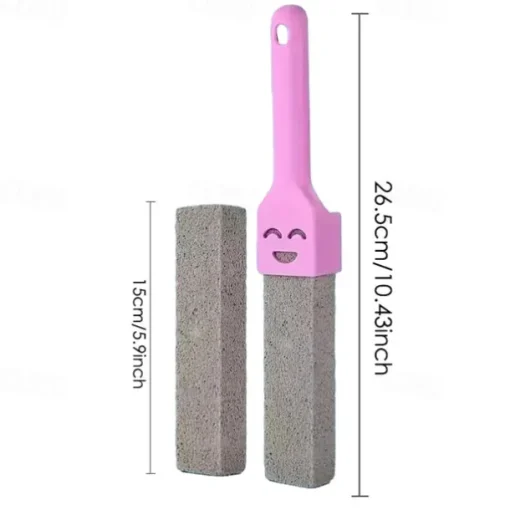 Eliminate Stubborn Hard Water Rings with this 1pc Pumice Stone Toilet Bowl Cleaner - Perfect for Bath/Pool/Household Cleaning! , Bathroom Tools