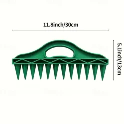 Ergonomic Handheld Plastic Gardening Puncher - Soil Quick Drilling Seed Spacer Tool for Vegetable Plant Sowing, Essential for Spring Sowing