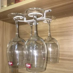 European-style Wine Glass Holder Wine Cabinet Tall Glass Holder Creative Upside Down Hanging Glass Holder Hanging Glass Holder Household Wine Glass Holder