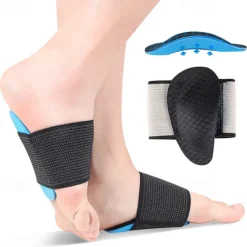 EVA Sports Foot Pad, Flat Foot Arch Support Half Pad For Men And Women, Inner And Outer Eight-character Orthopedic Arch Insole