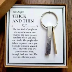 Exquisite Keychain Gift Box for Girls - Perfect Birthday, Bridesmaid, and Bestie Gift