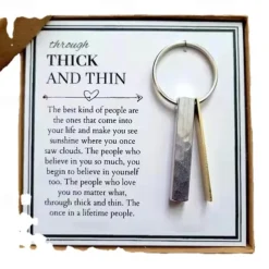 Exquisite Keychain Gift Box for Girls - Perfect Birthday, Bridesmaid, and Bestie Gift