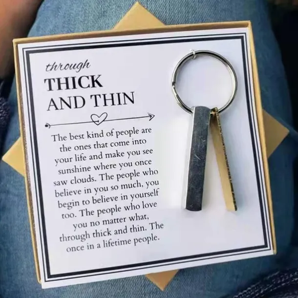 Exquisite Keychain Gift Box for Girls - Perfect Birthday, Bridesmaid, and Bestie Gift