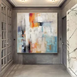 Extra Large Abstract painting handmade Wall Art Textured Painting On Canvas Impressionism Wall Decor Abstract Modern Painting Extra Large oil painting for Wall Art picture