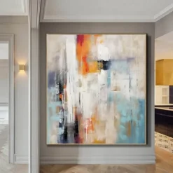 Extra Large Abstract painting handmade Wall Art Textured Painting On Canvas Impressionism Wall Decor Abstract Modern Painting Extra Large oil painting for Wall Art picture