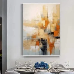 Extra Large abstract painting hand painted Beige white red textured painting Colors abstract wall art painting handmade modern abstract canvaslarge acrylic canvas art painting