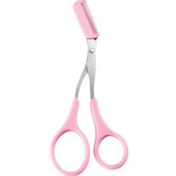 Eyebrow Trimmer Scissor With Comb Lady Woman Men Hair Removal Grooming Shaping Stainless Steel Eyebrow Remover Makeup Tool