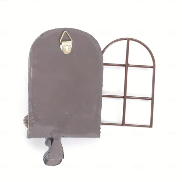 Fairy Tale Playful Goblin Garden Resin Decoration Statue Decoration, Garden Weatherproof Garden Statue, Tree Window Resin Garden Statuette Garden Decoration