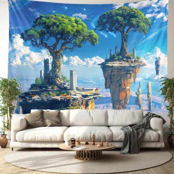 Fantasy Tree of Life Hanging Tapestry Wall Art Large Tapestry Mural Decor Photograph Backdrop Blanket Curtain Home Bedroom Living Room Decoration