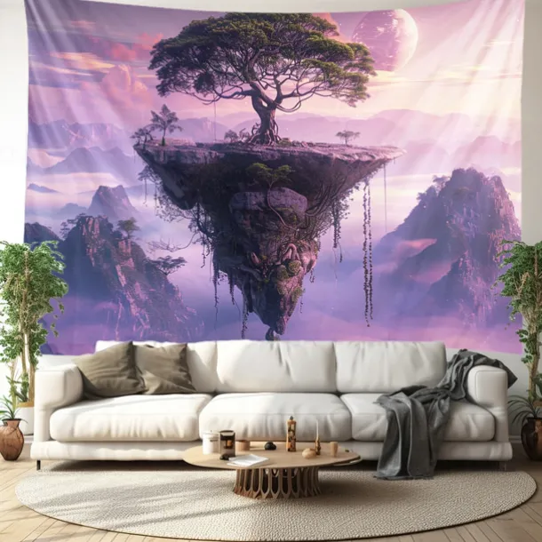 Fantasy Tree of Life Hanging Tapestry Wall Art Large Tapestry Mural Decor Photograph Backdrop Blanket Curtain Home Bedroom Living Room Decoration