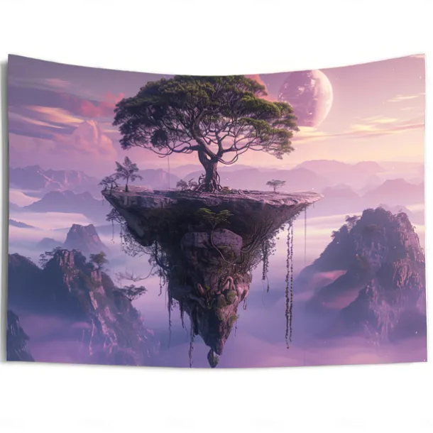 Fantasy Tree of Life Hanging Tapestry Wall Art Large Tapestry Mural Decor Photograph Backdrop Blanket Curtain Home Bedroom Living Room Decoration