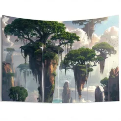 Fantasy Tree of Life Hanging Tapestry Wall Art Large Tapestry Mural Decor Photograph Backdrop Blanket Curtain Home Bedroom Living Room Decoration