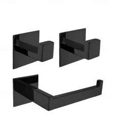 Faucet accessory - Superior Quality Set / Towel Bar / Toilet Paper Holder Contemporary / Antique Stainless Steel Brushed