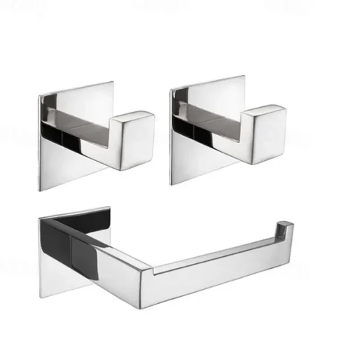 Faucet accessory - Superior Quality Set / Towel Bar / Toilet Paper Holder Contemporary / Antique Stainless Steel Brushed