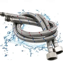 Faucet accessory - Superior Quality Water Supply Hose Antique Stainless Steel / Plastic others 3/8 water inlet for Germany Faucets