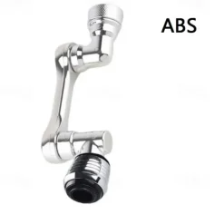 Faucet Extender 1080 Degree Extension, Universal Faucet Aerator Splash Kitchen Tap Filter Nozzle Bubbler Bathroom Kitchen Washroom 2 Spray Modes Faucet Aerator Attachment