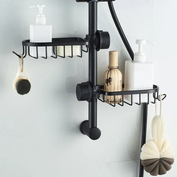 Faucet Storage Rack,Sink Organizer for Soap Sponge Brush Scrubber Sink Caddy Organizer Suitable for Most of Kitchen Faucets and Bathroom Faucets