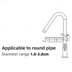 Faucet Storage Rack,Sink Organizer for Soap Sponge Brush Scrubber Sink Caddy Organizer Suitable for Most of Kitchen Faucets and Bathroom Faucets