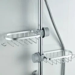 Faucet Storage Rack,Sink Organizer for Soap Sponge Brush Scrubber Sink Caddy Organizer Suitable for Most of Kitchen Faucets and Bathroom Faucets