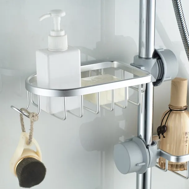 Faucet Storage Rack,Sink Organizer for Soap Sponge Brush Scrubber Sink Caddy Organizer Suitable for Most of Kitchen Faucets and Bathroom Faucets