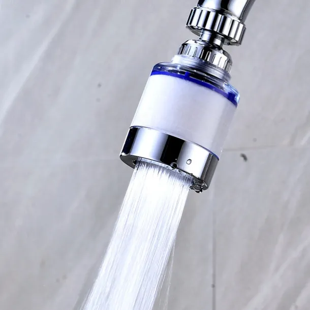 Faucet Water Filter for Bathroom Kitchen Sink Skin Face Wash, Faucet Filter Replacement Shower Head For Hard Water, Filtration Remove Chlorine Fluoride Heavy Metals