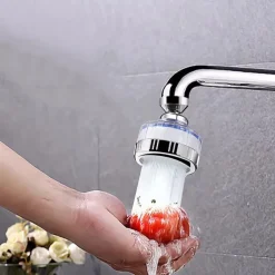Faucet Water Purifier Household Kitchen Extension Tap Water Filter Nozzle Flower Sprinkler Faucet Splash Head