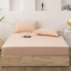 Fitted Sheet,Mattress Protector,Soft Wrinkle & Fade Resistant-Bottom Sheet,Fitted Mattress Pad Cover with Deep Pocket