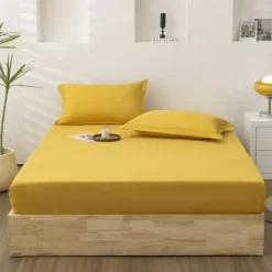 Fitted Sheet,Mattress Protector,Soft Wrinkle & Fade Resistant-Bottom Sheet,Fitted Mattress Pad Cover with Deep Pocket