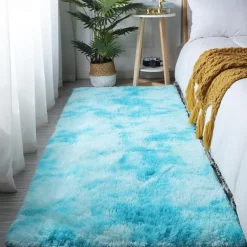 Floor Mat Carpet Bedroom Full Bedside Blanket Tie Dye Gradient Living Room Coffee Table Bay Window Carpet