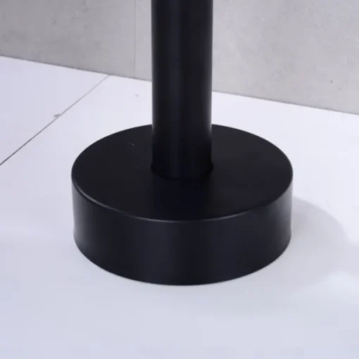 Floor Mount Standing Bathtub Faucet, 360° Swivel Freestanding Tub Filler Mixer Tap Brass Spout High Flow Shower Faucets