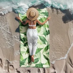 Floral Beach Towel,Beach Towels for Travel, Quick Dry Towel for Swimmers Sand Proof Beach Towels for Women Men Girls Kids, Cool Pool Towels Beach Accessories Absorbent Towel