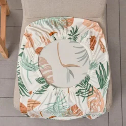 Floral Dining Chair Cover Super Fit Stretch Removable Washable High Back Dining Chair Cover Seat Slipcover for Hotel Dining Room Ceremony Banquet Wedding Party