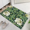 Floral Doormat Floor Mats Washable Rugs Kitchen Mat Non-Slip Oil Proof Rug Indoor Outdoor Mat Bedroom Decor Bathroom Mat Entrance Rug Inspired by William Morris