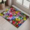 Floral Doormat Kitchen Mat Floor Mat Non-Slip Area Rug Oil Proof Rug Indoor Outdoor Mat Bedroom Decor Bathroom Mat Entrance Rug Spring Summer