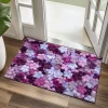 Floral Doormat Kitchen Mat Floor Mat Non-Slip Area Rug Oil Proof Rug Indoor Outdoor Mat Bedroom Decor Bathroom Mat Entrance Rug Spring Summer