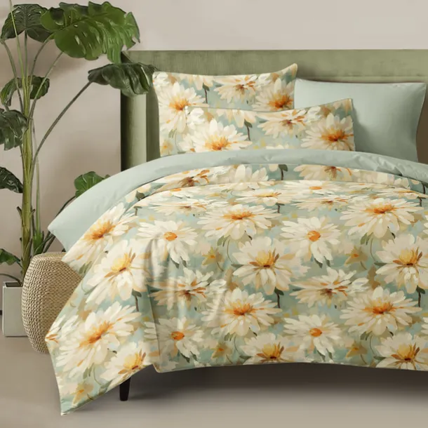 Floral Duvet Cover Full Size Bedding Set Bed Sets Quilt Cover Soft Lightweight Comforter Cover with 2 Pillowcases for Summer Spring