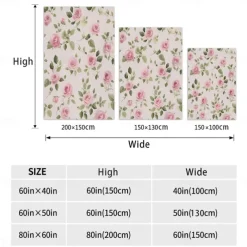 Flower Blanket Soft and Cozy Throw Blanket Featuring Delicate Daisy Design Perfect for Adding Comfort and Charm to Your Bedroom or Living Room Decor
