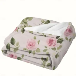 Flower Blanket Soft and Cozy Throw Blanket Featuring Delicate Daisy Design Perfect for Adding Comfort and Charm to Your Bedroom or Living Room Decor