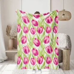 Flower Blanket Soft and Cozy Throw Blanket Featuring Delicate Daisy Design Perfect for Adding Comfort and Charm to Your Bedroom or Living Room Decor