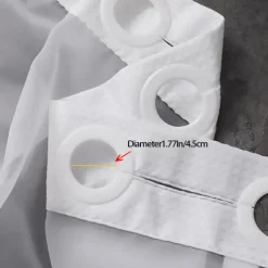 Flower Waffle-Weave Textured Shower Curtain Set with Snap-in Liner Sheer Window Water-Repellent Polyester Blend Fabric,Grommet Top,120GSM Hotel Quality Spa Style Bathroom Partition No Hooks Required